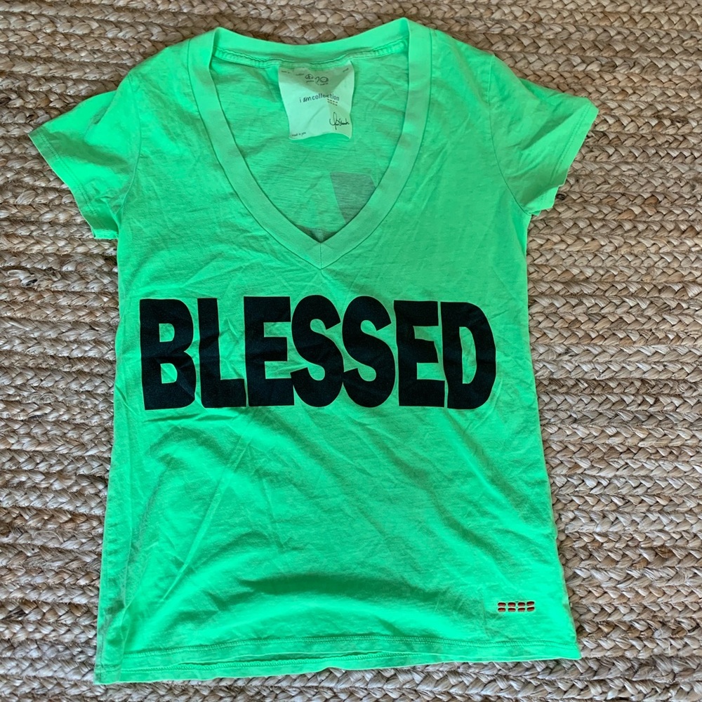 Peace Love World “BLESSED” t-shirt